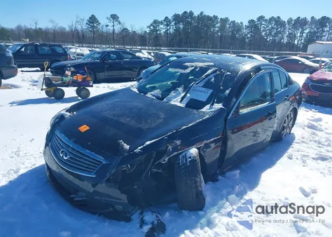 2013 Infiniti G37X z USA, uszkodzony, nr VIN JN1CV6AR6DM751443